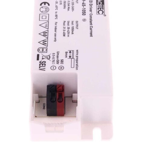 Led Driver CC Corrente Costante 1050mA 30V-42VDC Per Alimentare Led Max 45W