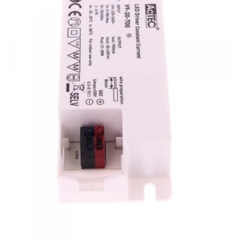 Led Driver CC Corrente Costante 700mA 30V-42VDC Per Alimentare Led Max 30W