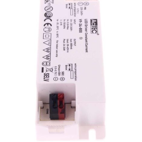 Led Driver CC Corrente Costante 800mA 30V-42VDC Per Alimentare Led Max 34W