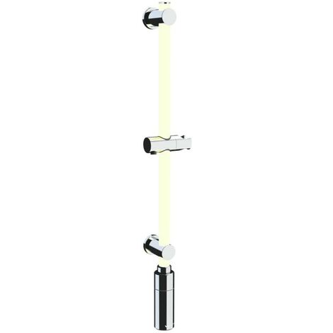 Weiße 60 cm LED -Duschbar