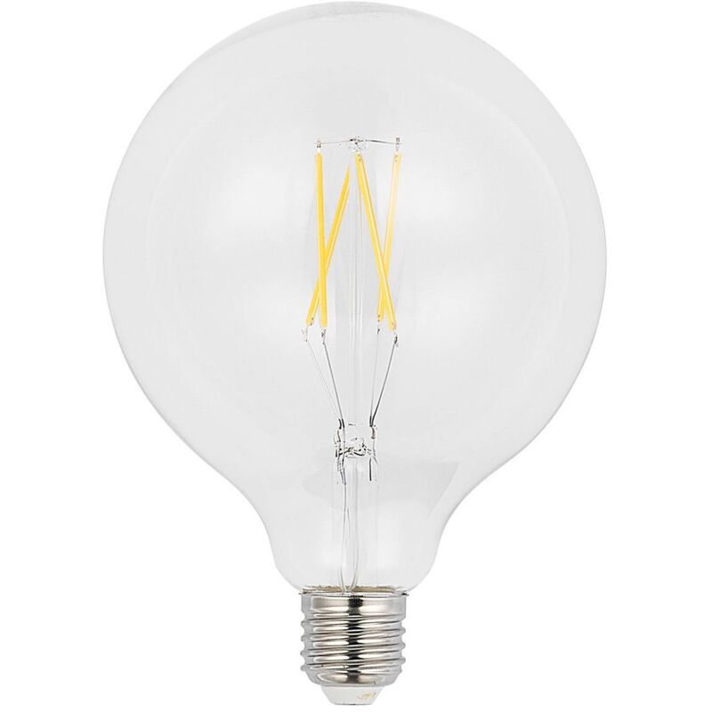 

LED E27 6W 2.700K G125 globo, filamento, claro