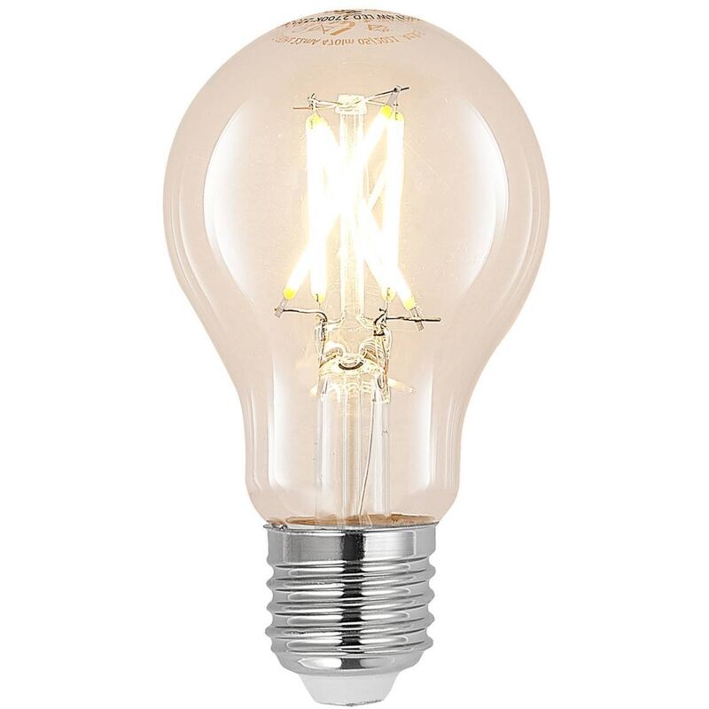 

LED E27 8W 2.700K filamento, atenuable, claro