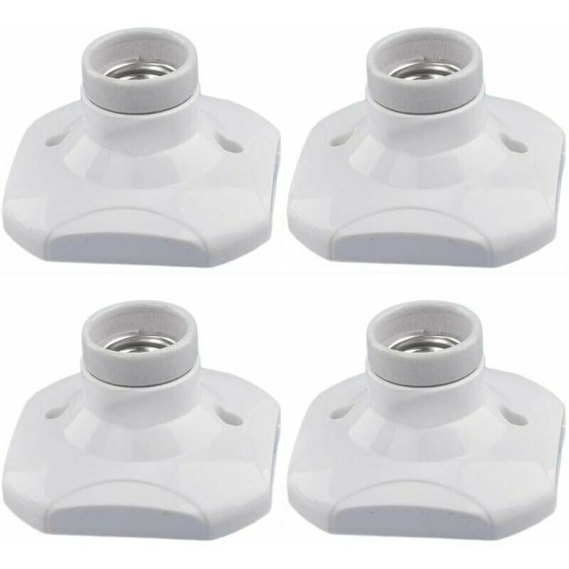 Image of 4 Pack E27 LED Bulb Socket,&hellip;