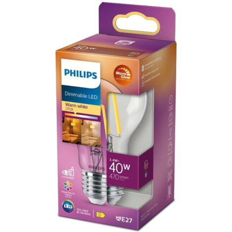 Led e27 normal 34w 40w clair dim warmgl 470