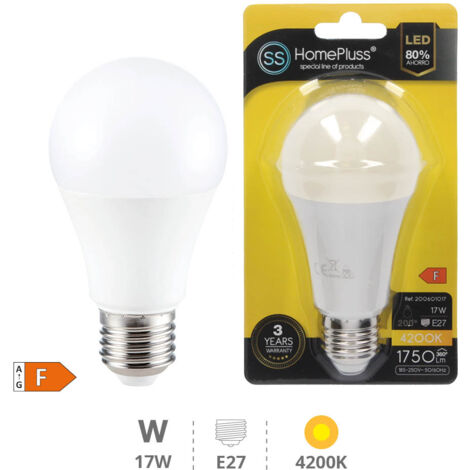LED E27 STANDARD - 17W BLANC BRILLANT