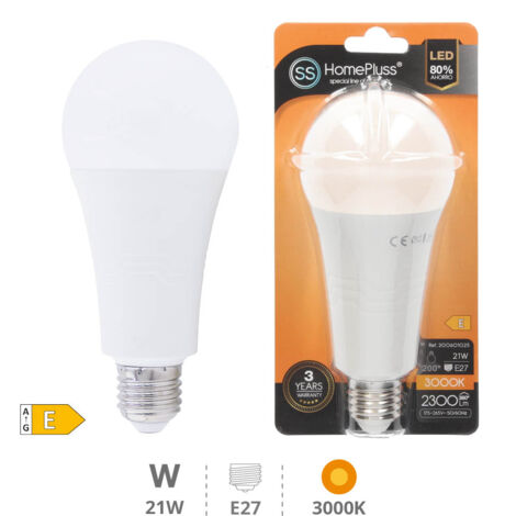 LED E27 STANDARD - 21W BLANC CHAUD