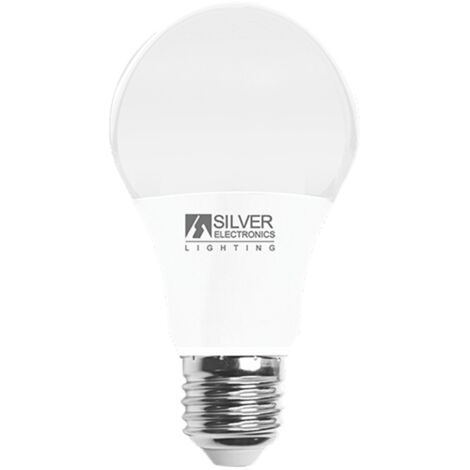 led eco silver electronics standard 8w=48w - e27 - 3000k - 660 lm - 220º - warmes licht - a+