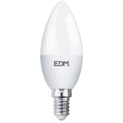 LED EDM Kerzenlampe E14 5W 400lm 6400K Kaltlicht Ø3,5x10cm