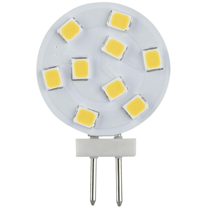 28811 led cee f (a - g) G4 culot à ergots 2.5 w = 25 w blanc chaud (ø x h) 22 mm x 33 mm 1 pc(s) Y852662 - Paulmann