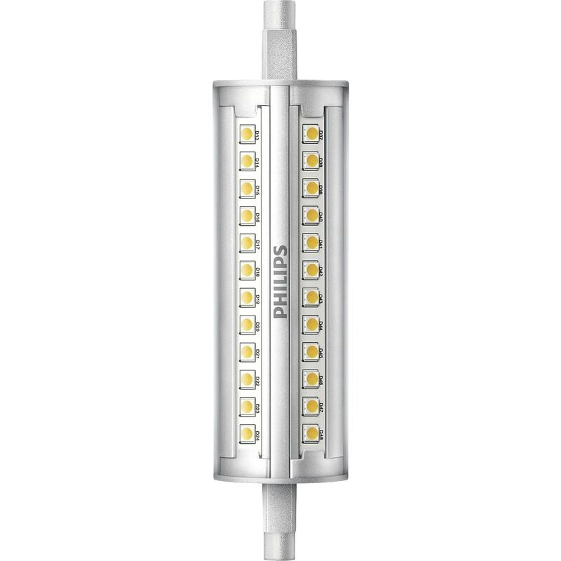 Led 77369400 led cee d (a - g) forme de bâton 14 w = 120 w blanc chaud (ø x l) 2.9 cm x 11.8 cm à intensité variable 1 pc(s) A866432 - Philips