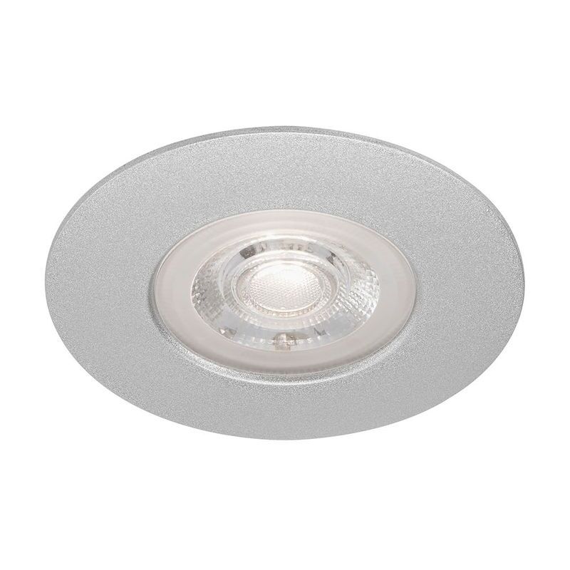 Briloner - Led Einbauleuchte Einbaulampe Badlampe Ip44 5w Chrom-matt 3000k Ø9cm