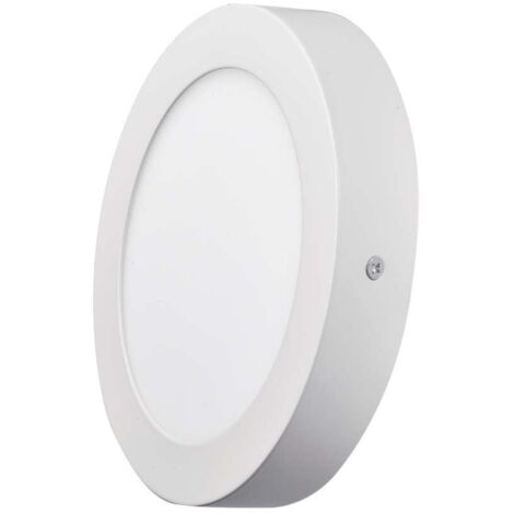LED Einbauleuchte rund IP20 in weiß warmweiß 12,5 W  170 × 40 mm