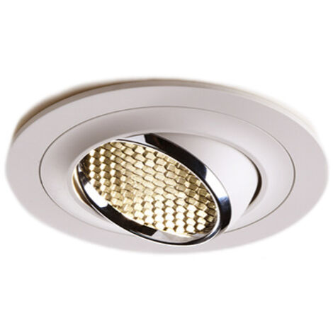 LED-Einbaustrahler, 7 W warmweißes LED-Einbaulicht für Wohnzimmer, Badezimmer, Büro