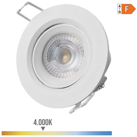 LED-Einbaustrahler EDM - 5W - 380lm - 4000K - Weiß - 31631