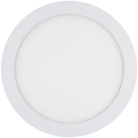 LED Einbaustrahler flach 18W Rund SuperSlim Ausschnitt Ø 205 mm 6000K Kaltweiß