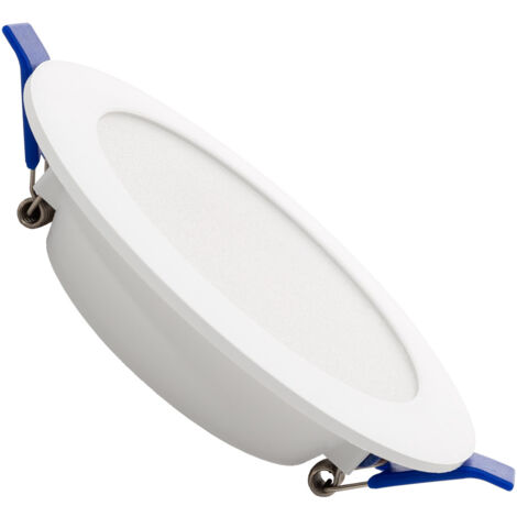 LED Einbaustrahler flach 6W Rund SOLID Ausschnitt Ø 100-110 mm 3000K Nicht Dimmbar Warmweiß