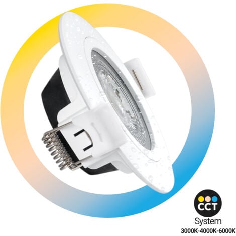 BARCELONA LED LED-Einbaustrahler für außen - 7W - CCT - 630lm - Ausschnitt
