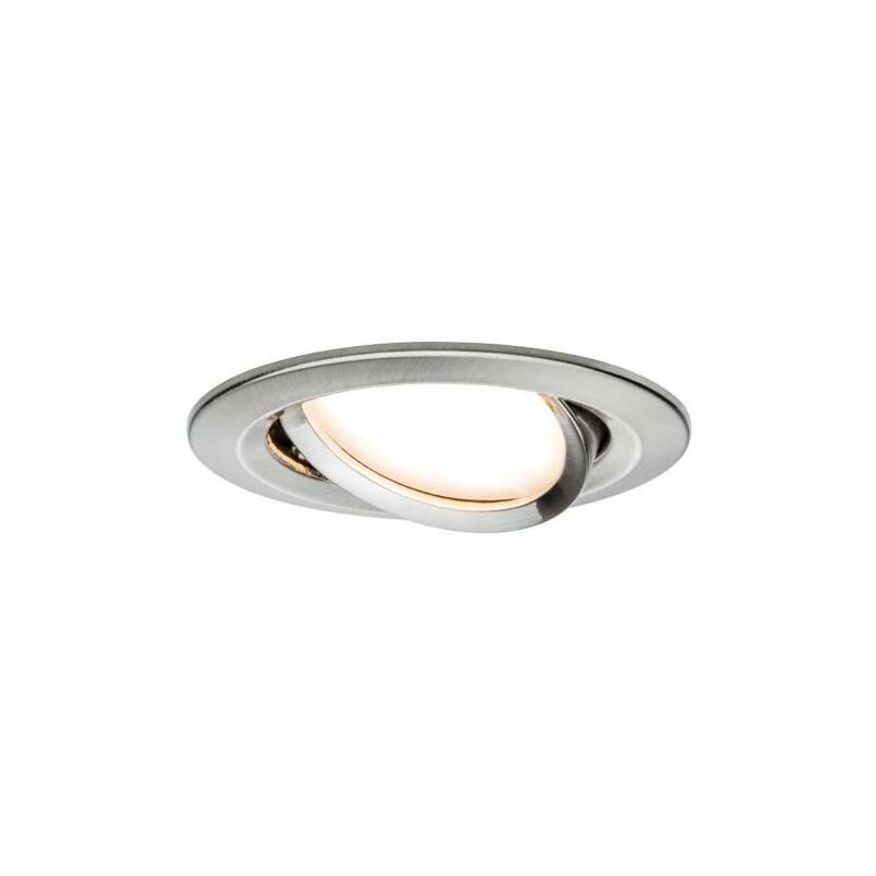 Paulmann Licht - Paulmann Nova Coin | Flache LED-Einbauleuchte | IP23 | rund & schwenkbar | Einbaustrahler mit LED