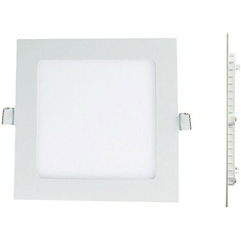 EUROPALAMP LED-Einbaustrahler Quadrat Etra-Platte 3W - Kaltweiß 6000K