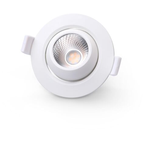 LED Einbaustrahler + Reflektor 5W Ø85mm 40° IP20 - Lichtfarbe: Neutralweiß 4000K
