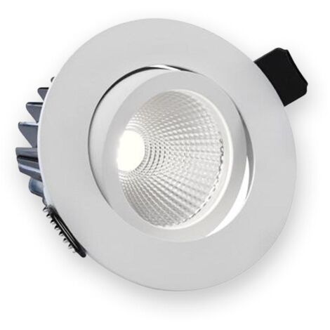 LED Einbaustrahler weiß 9W 36° 700lm dimmbar - Lichtfarbe: Neutralweiß 4000K