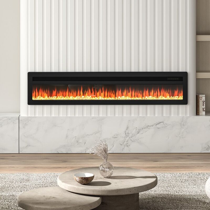 Image of Livingandhome - led Electric Wall Fireplace&hellip;