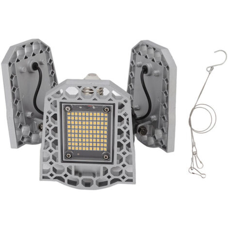 LED élèvent la lumière 297 LED pliant trois feuilles plante d'intérieur élèvent la lumière pour serre succulente 100-277V