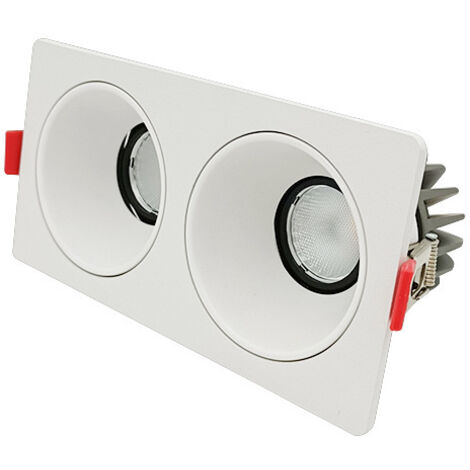 Led Encastré Spot 7W Créatif Rotatif LED Spot Encastré Toit Downlight Décoratif En Aluminium COB Encastré