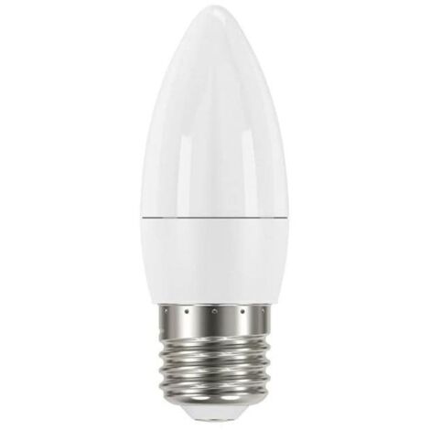 LED ES (E27) Opal Candle Non-Dimmable Bulb, Daylight 520 lm 5.9W ENGS13574