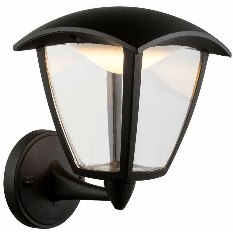 

LED exterior casa lámpara de pared jardín lámpara aluminio fundido linterna negro Globo 31825