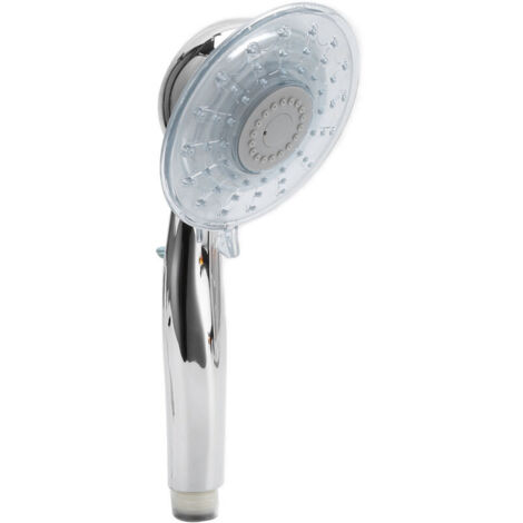 LED-Farbduschkopf, Handbrause, Badezimmer-Duschkopf mit verstellbarem Wasserauslass, blinkender Farbsprühfunktion