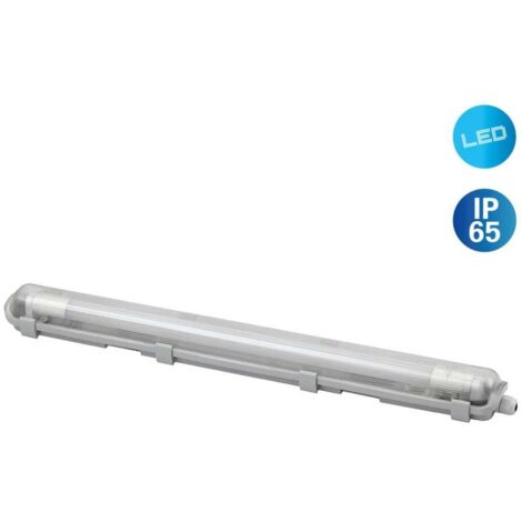 LED-Feuchtraumleuchte Pipe 1-flammig 127 cm T8, G13, 18 W, 1800 lm Feuchtraumleuchte