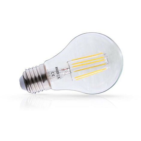 LOT de 2 ampoules  3W LED FILAMENT (éq 30W) Culot E27 - 2700°K - 330 lumens