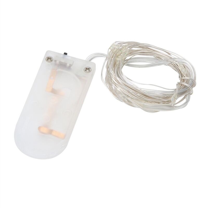 Led fil de cuivre belle étanche bricolage guirlande lumineuse maison cour fête décoration violet
