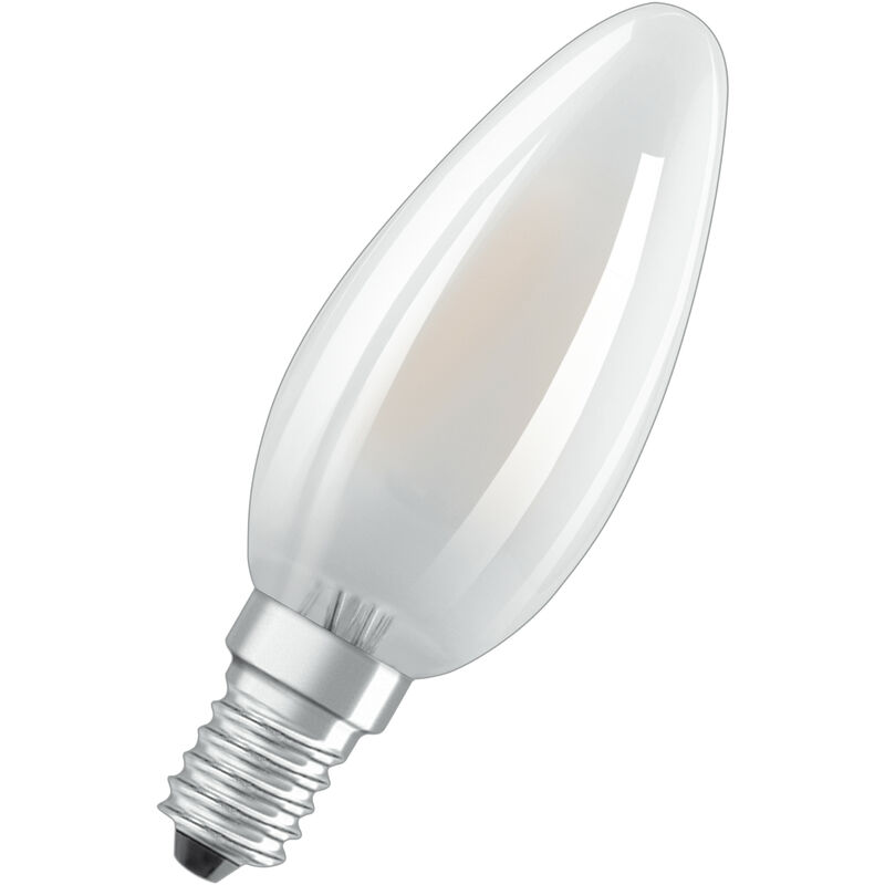 Osram - Ampoule led - E14 - Warm White - 2700 k - 4 w - remplacement pour 40-W-Incandescent bulb - givré - led base classic b - Pack de 5 Osram - Ampoule led - E14 - Warm White - 2700 k - 4 w - remplacement pour 40-W-Incandescent bulb - givré - led base classic b - Pack de 5
