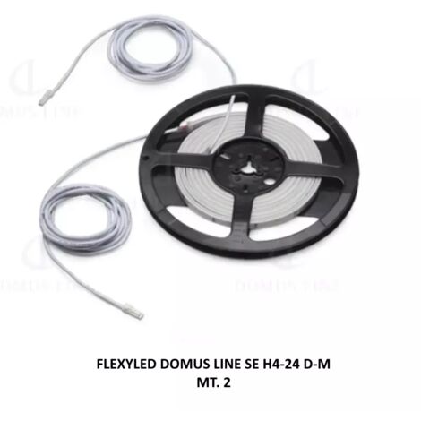 LED FLESSIBILE IN SILICONE 24V SE H4-24 D-M DA 2000 mm -PROMO-