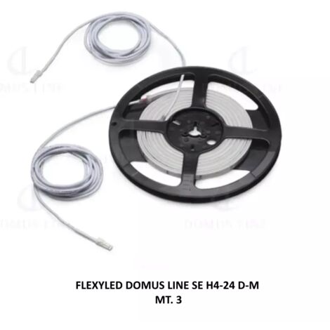 LED FLESSIBILE IN SILICONE 24V SE H4-24 D-M DA 3000 mm -PROMO-