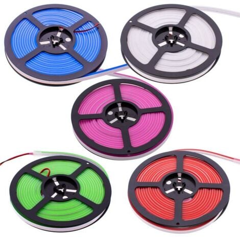 LED flexibler Neon Schlauch 24 V DC - 4x10 mm - 5 m - 13 W/m -