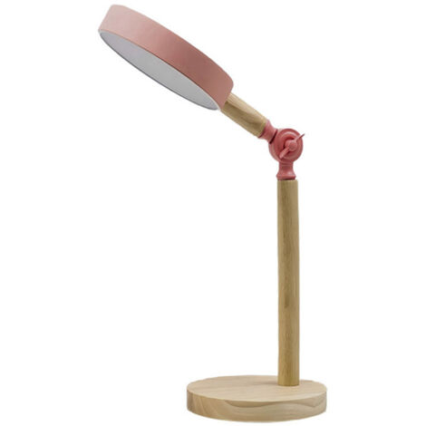 LED Flexo 15W 1125lm 3000-6000K Rose/Hêtre 48cm Série Pontica