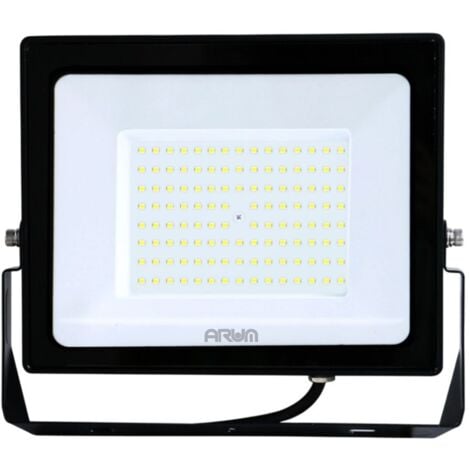 ARUM LIGHTING LED Fluter ATRIA 100W BLACK Eq 800W IP66 Outdoor Farbtemperatur: 4000K neutralweiß