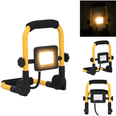 LED-Fluter mit Handgriff 10 W vidaXL