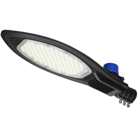 LED Foco Farola lámpara alumbrado sensor 100W Blanco cálido iluminación exterior