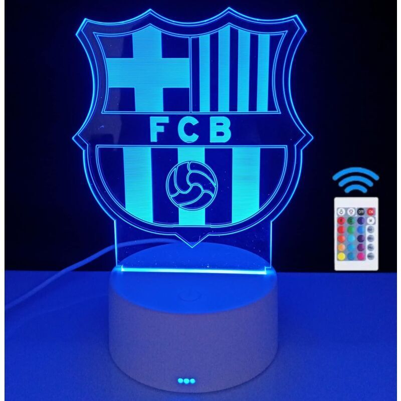 Image of LED football lamp (Barça) [Energy Class&hellip;
