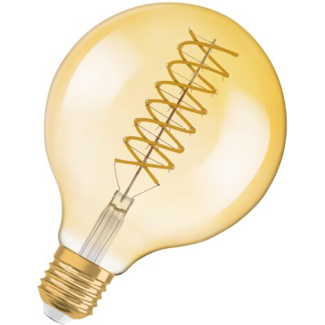 Led g125 e27 à filament flexible 60 w chaud OSRAM