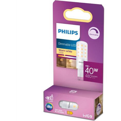 Led g9 kapsel 4w 40w dimmbar 480lm