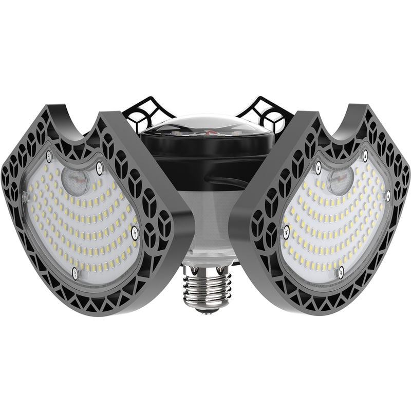 Led Garage Lumieres 50W Deformable Led Plafonniers 6000Lm Cri80 Lampe