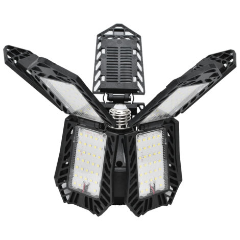 LED-Garagenleuchte aus Kunststoff, Werkstattbeleuchtung, ideal für Supermärkte, Scheunen, Fabriken, Keller