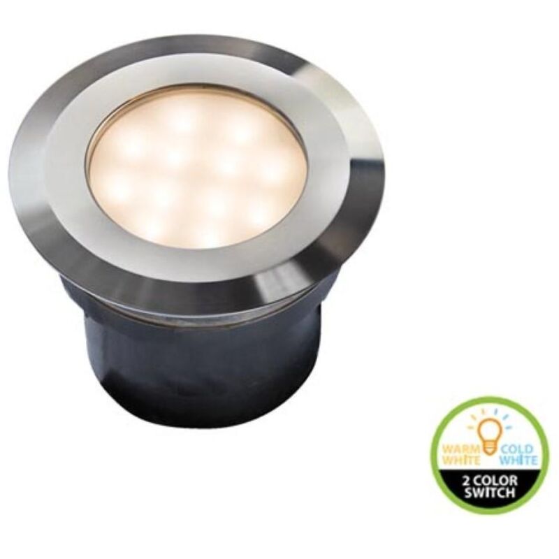 Garden Lights - Gavia - foco empotrable - 12V - 85-90lm - 2W - 3000-6000K