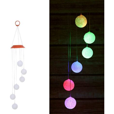 main image of "LED Garden Suspended Light Solar Gift Light Changing Color"