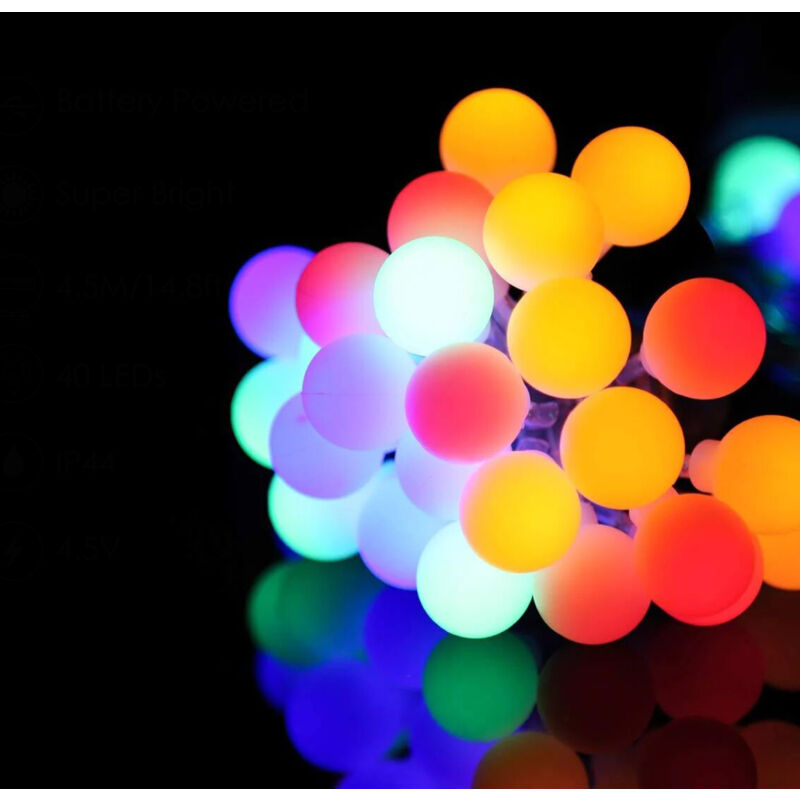 Image of Led Garland, 10 Meters 100 Multicolor&hellip;